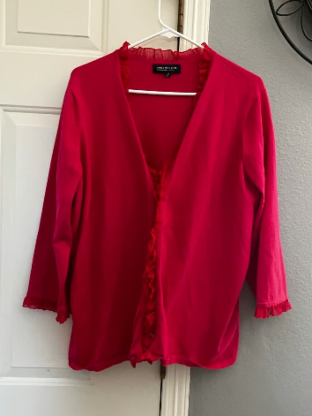 Jones New York size 3X Pink Cardigan